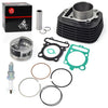 Cylinder Piston Gasket Top End Kit Yamaha Big Bear 350 YFM350 4x4 (1987–1999)