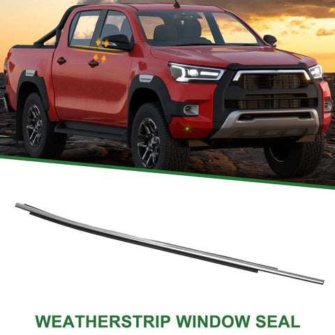 Toyota Hilux Front Left Weatherstrip Window Seal (2015-2024)