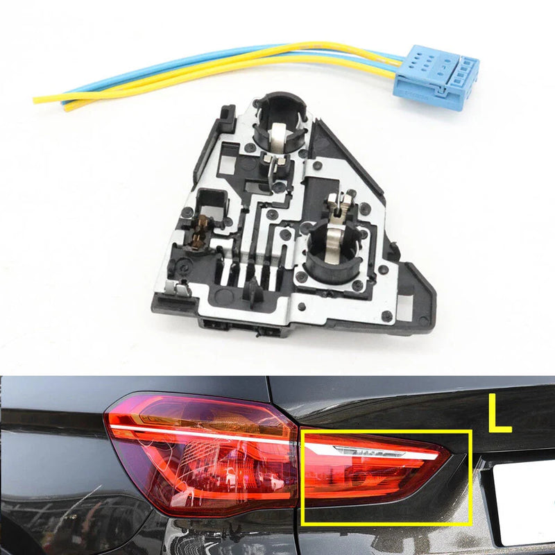 BMW F48 / F49 Rear Left Tail Light Inner Bulb Holder Socket (2016–2019)