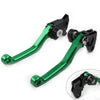 Yamaha TTR125L / LE / LW Green Disc Brake Clutch Levers  Pivot CNC (2000-20)
