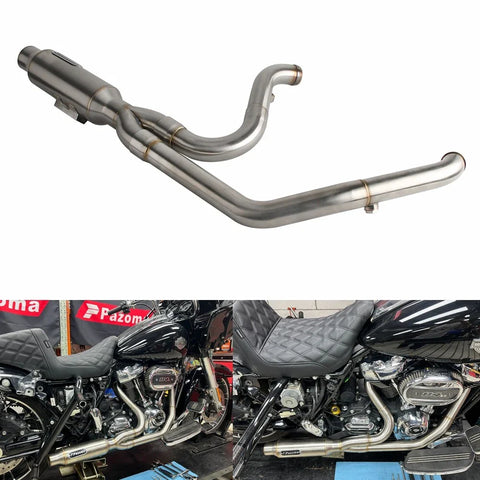 Harley Touring '17-Up Full 2-into-1 Exhaust System (2017-2023)