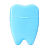 Teeth-Shaped Key Chain Dental Floss - 10 x Portable Gum Care Tool