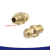 Car Motorcycle 10 x M6 x 1 Brass Thread Straight Grease Nipple Fitting
