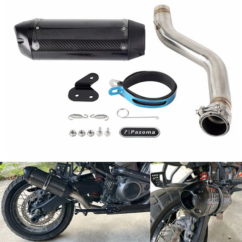 Harley Pan America 1250 Special Exhaust Muffler Link Pipe Set (2021-2023)