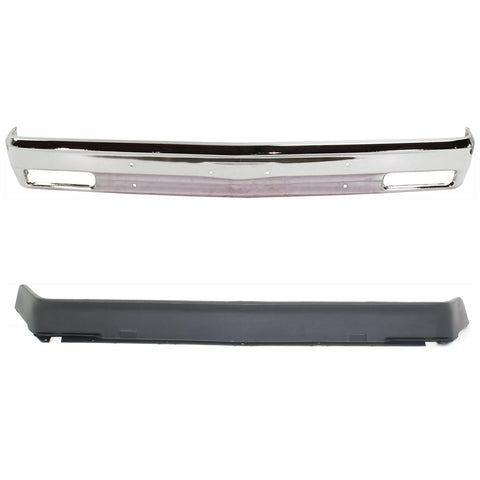 Bumper Face Bars Front for Chevy S-10 Blazer S10 Pickup