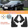Mercedes Benz C Class Mud Flaps Splash Guards Fender Mudguard (2007–2014)