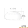 Harley Electra Glide, Road King, Street Glide 10" Batwing Windshield