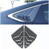 Honda Accord Carbon Fiber Rear Window Louver Cover Trim (2023)
