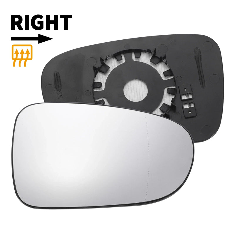 Ford Galaxy Right Side Heated White Mirror Glass (1995-2006)
