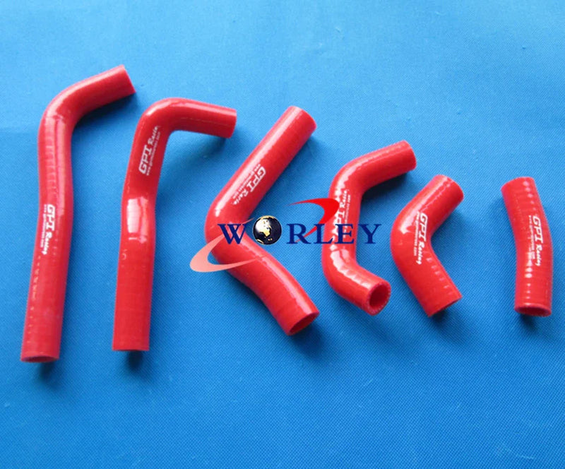 Honda CRF450 CRF450R Silicone Radiator Hose Kit Blue (2002-2004)