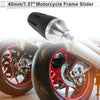 8mm Aluminum Alloy Plastic Motorcycle Slider Frame with Bolt 1 Set