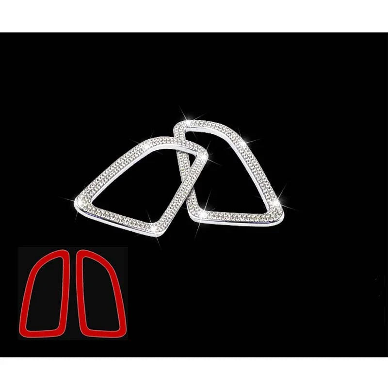 Benz C Class 2015-2018 Bling Air Condition Vent Outlet Cover Trim Border Fit