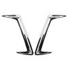 Toyota Corolla 2 x Chrome Rear Fog Light Covers (2014-2019)