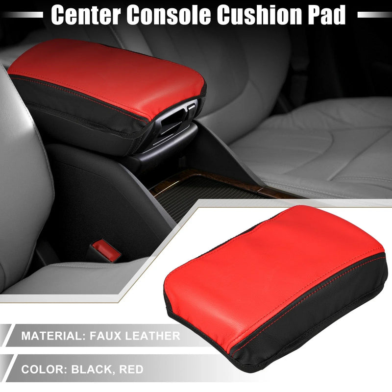 Toyota Corolla Cross 2022-2023 Black Red Cushion Armrest Cover
