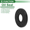 Make Model Oil Seal / 30x72x8mm / Rotary Shaft Seal NBR Rubber