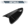 Honda Accord Rearview Mirror Cover Overlay Gloss Black (2018-2020)