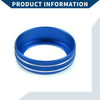 Ford Mustang 2015-2021 Blue AC Climate Switch Knob Cover Ring