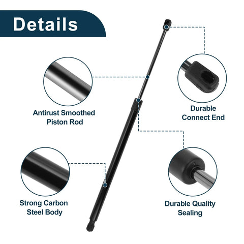 Chevrolet Trailblazer EXT Sport Utility Rear Hatch Lift Supports Struts