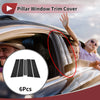 Ford Explorer (2011-2019) Black Door Pillar Window Trim