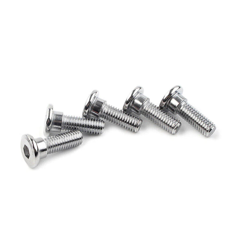 Disc Brake Rotor Screws 5 x M8x25mm Titanium Hex Socket Bolts