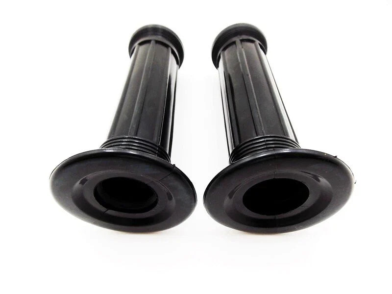 YAMAHA YZ125 (1976-1980) - Left & Right Pair Black Hand Grip Set