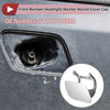 BMW 740i Silver Tone Front Right Washer Nozzle Cover Cap