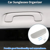 Mitsubishi Lancer Eyeglasses Holder Storage Box Grey Sunglasses Case