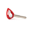 Yamaha VStar XV1900 XVS1300 950 Red Blade Blank Ignition Key (2006-2017)