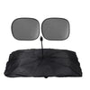 Car Windshield Sun Shade Umbrella Front Visor L Size Silver