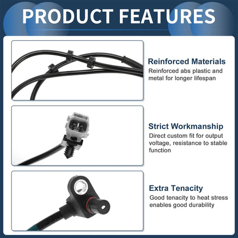 Dodge Ram 2500 ABS Wheel Speed Sensor (2010-2018)
