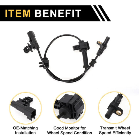 ABS Wheel Speed Sensor 1 Pc Chevrolet Silverado 2500 HD (2011-2020)