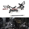 Kawasaki Ninja ZX6R (2005-2008) Black CNC Racing Rearsets Foot Pegs