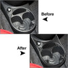 Fiat 500 Carbon Fiber Cup Holder Panel Cover (2012-2015)