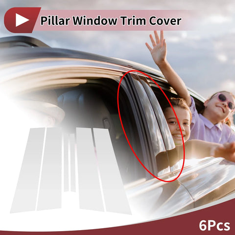 Chevrolet Sail Front Rear Left Right Door Pillar Window Trim
