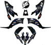 Yamaha Raptor 250 Full Graphics Kit Decals (2008-2013)