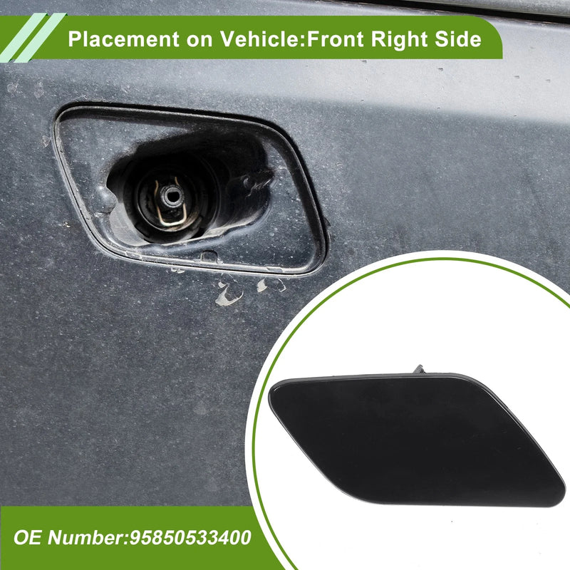 Porsche Cayenne 92A Unpainted Right Washer Nozzle Cover Cap