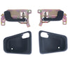 Mitsubishi Fuso Canter 4pcs LH+RH Inner Door Handle W/ Trim Bezel (1995–2005)