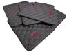 Porsche Macan GTS 2014-2023 LHD Carpet AutoWin Luxury Leather Floor Mats