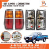 Nissan Datsun 720 UTE Chrome Trim Tail Lights (1980-1986)