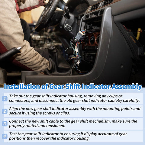 Ford Ranger Gear Shift Indicator Assembly Cable (2004-2011)