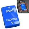 BMW 1 2 3 4 Series Blue Gear Mode Switch Button Trim (2012-2020)