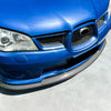 Subaru Impreza WRX STI Front Bumper Spoiler Lip Splitter (2006-2007)