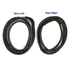 Weatherstrip Door Rubber Rear LH+RH Fits Nissan Sunny Sentra B13 4D Sedan 90-93