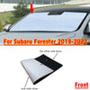 Subaru Forester Sunshade Cover Front Windshield Privacy Thick (2019–2023)