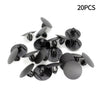 20 x Black Nylon Clips