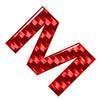 Car Badge Emblem Carbon Red Letter Decals Stickers (All Years)