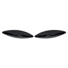 Benz C-Class W205 Front Bumper Lip Splitter Spoiler Canards Black (2015-2018)