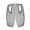 Audi A4 B8.5 Honeycomb Front Bumper Fog Light Grille Covers (2013-2016)