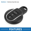 BMW Mini Cooper 3 Buttons Keyless Entry Remote Fob Case (2015 - 2017)