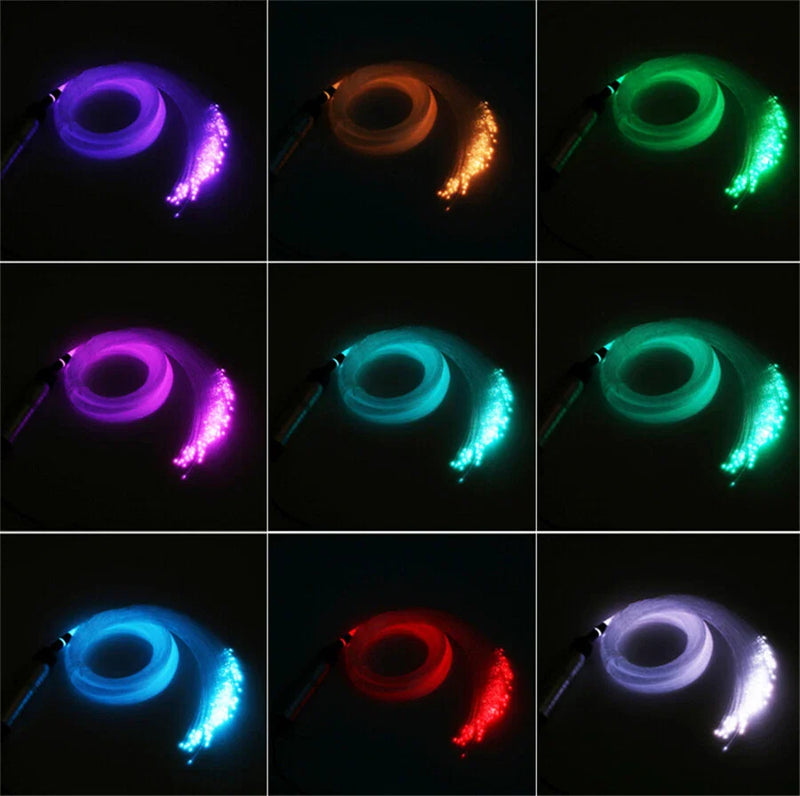 Universal Vehicles 12V RGB LED Roof Ceiling Star Lights Kit